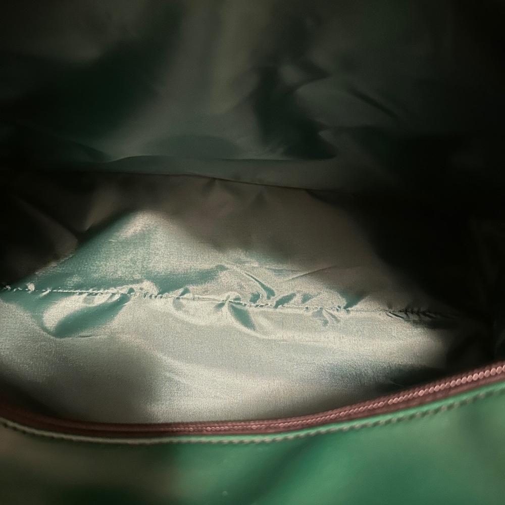 Basquiat Green Duffel Bag for Men - Picture 8 of 9